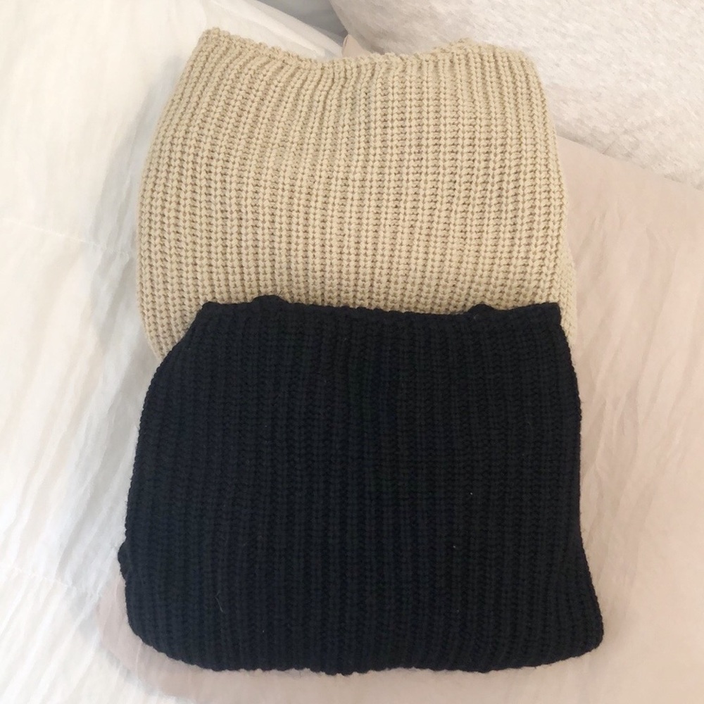 Set of 2 Boohoo Knit Crop Sweaters